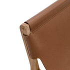 Modway Sonora Leather Sling Chair - Chestnut Tan-8