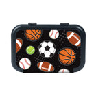 ZIPIT Recycled Plastic Boxes - Sports-Dimensions: 8.5" L x 5.9" W x 2.4" D 