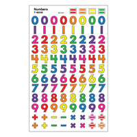 Trend Enterprises superShapes Stickers, Numbers, 4800 Pack-Design: Numbers