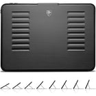Zugu Muse Case for 10.2" iPad (2019 & 2020 & 2021) - Black-Magnetic Folio Case