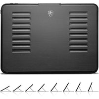 Zugu Muse Case for 10.2" iPad (2019 & 2020 & 2021) - Black-Magnetic Folio Case