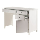 Winsome Delta Office Writing Desk, White (10147)-Made from composite wood in a white finish