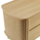 Modway Cadence 2-Drawer Nightstand - Oak-10