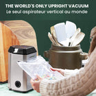 Instaseal Compact Upright Bag Food Vacuum Sealer-Compact footprint most vacuum sealers take up a ton of space with dimensions of 5 in. (W) x 5 in. (L) x 9 in. (H), the space-saving insta seal vacuum sealer is easy to store in your kitchen cabinet or countertop