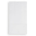 JAM Paper Kraft Lunch Bags - Small - 4.125 x 8 x 2.25 - White - 500 Pack (690KRWHB)-Paper with matte finish