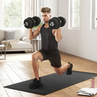 Soozier 55 lb Adjustable Dumbbells Weight Set-Help exercise your arms, shoulders, back and also strengthen your muscles 