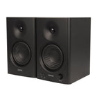 Edifier MR4 True Sound Monitoring with Multiple Connection Input - Black-Switch between monitor mode for accurate audio monitoring during music production, and music mode for enjoying casual daily listening and relaxation, catering to different needs with a simple control knob