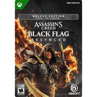 Assassin's Creed Black Flag Resynced Deluxe Edition for Xbox Series X|S [Digital Code]-Genre: Action & Adventure