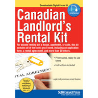 Self-Counsel Press Canadian Landlord’s Rental Kit [Digital Download]-ZIP file