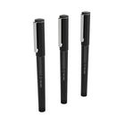 TRU RED Rollerball Pens - Fine Point - Black - 3 Pack-Rollerball Pens