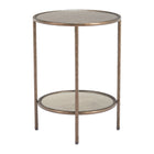 Zuo Anelli Side Table - Bronze-3 year limited warranty