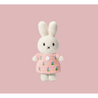 Just Dutch Miffy Handmade Bunny Plush Toy - Pink Tulip Dress-Crafted from 100 percent high-quality soft cotton yarn with a plush polyester fiberfill for a premium feel