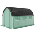 Outsunny Walk-in Tunnel Greenhouse - 6.6' x 10' x 6.5' - Sunshade netting blocks up to 80% of harmful UV rays
 