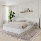 Nexera Panoramic Headboard - Queen Size - White-5