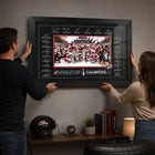 Frameworth Carolina Hurricanes 24" H x 36" W Replica Signature Frame 2026 Stanley Cup Champions Framed Wall Art 24x36 Frameworth - Licensed-Product-type accurate build: Clear protective front helps preserve the printed display while keeping the framed artwork ready for everyday wall display