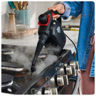 Dirt Devil WD21000CA 7-in-1 Handheld Steamer - Black/Red-Tackle any mess with an assortment of 7 attachments