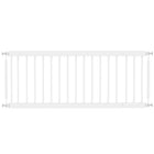 PawHut 26"-37" Dog Gate - 14" Tall Pet Gate and 2 Extensions - White-Adjustable width fits doors, hallways, and narrow spaces