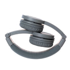 BuddyPhones Explore+ Headphones - Grey Matter-The detachable BuddyCable has a built-in microphone and control button for call and playback functions.