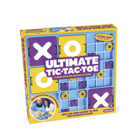 Relatable Ultimate Tic-Tac-Toe - Bilingual-A New Take on a Classic: Combines traditional tic-tac-toe with added layers of strategy for extended play