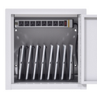 Luxor 8-Device Wall or Desktop Tablet Charging Cabinet-Wall-mount or desktop installation
