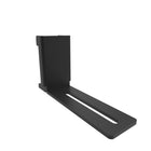 Kanto Universal Sound Bar Mounting Bracket - Wall and TV Mounting - Black-Multiple configuration options to work with various sound bars
