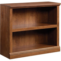 Sauder 2 Shelf Bookcase, Oiled Oak-2 Shelf bookcase Oiled Oak finish