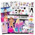 Fashion Angels Live In Concert Sticker Stylist-STICKER STYLING FUN – Mix and match stickers to personalize outfits, accessories, and more