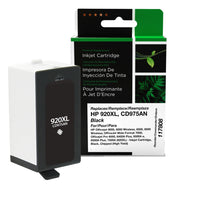 CIG CD975AN HP 920XL Remanufactured Inkjet Cartridge - High Yield - Black-Black