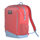 RovR TravelR 24 Can Soft Cooler Backpack - Coral-Waterproof TPU-coated inner liner and air-resistant YKK zippers keeps contents dry and makes cleaning a breeze 