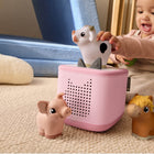 Tonies Toniebox 2 Farm Play Set - Cloud Pink - English-With two ways to play: kids can dive into favorite tales and tunes with an ever-growing crew of Tonie characters, or add Tonieplay to unlock screen-free games and more