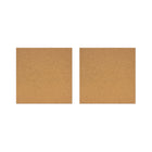 Quartet Self Healing Cork Tile - 12” x 12” - Frameless - 2 Pack-HIGH DENSITY CORK: The self-healing, natural cork surface resists push pin holes after each use, allowing it to be reused for a long time without distortion or unsightly pin holes