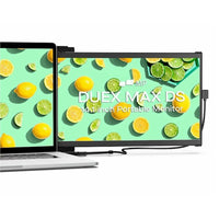 Mobile Pixels Duex Max DS 14" Class LCD Monitor - Black-Slim and lightweight design
