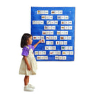 Learning Resources Standard Pocket Chart, 33.5" x 42", Blue-Colour: Assorted