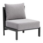 Zuo Horizon Accent Chair - Grey-Assembly required