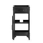 Modway Steamforge 18" Bathroom Vanity Cabinet - Black/Walnut-7