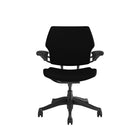 Humanscale Freedom Task Chair - Black-Intelligent recline mechanism automatically provides custom support for every user, and encourages healthy, spontaneous movement throughout the day.  Without cumbersome knobs or levers, and with no manual adjustments, Freedom task makes active sitting effortless