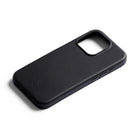Bellroy Cell Phone Case for Apple iPhone 15 Pro Max - Black-Premium, eco-tanned leather, flex polymer and microfiber lining