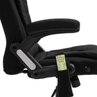 Vinsetto Massage Office Chair with 6-Point Vibration - Black-Colour: Black