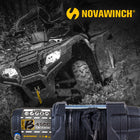 Novawinch Super B 4,500 lb 12V Electric ATV/UTV Winch with Synthetic Cable and Handbar Switch-Mechanical plus automatic load holding brake