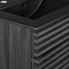 Modway Render 24" Bathroom Vanity - Charcoal/Black-8