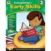 eBook: Carson Dellosa 704286-EB Early Skills - Grade 2-You will receive two emails: one confirming your entire order, and one with a "Download Software" buttonYou can download immediately or return to your email to download later