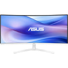 ASUS 34" Eye Care VA Curved Monitor - VU34WCIP-W-34-inch WQHD (3440x1440) 1500R Curvature with 178 degrees wide viewing angle panel