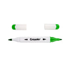 Crayola Colour Collections Dual-Tip Alcohol-Based Markers - Sunset Glow Edition - 8 Pack-Dual-tip design for detail & broad strokes: switch between fine lines and bold coverage with precision - ideal for blending, shading, and creating depth in your artwork
