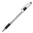 Pentel R.S.V.P. Ballpoint Pens - 0.7mm - Black - 5 Pack-Dimpled finger grip for maximum comfort and control