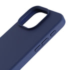 Blu Element Silicone MagSafe Case for iPhone 16 Pro Max - Navy-Microfibre lining to prevent scratches