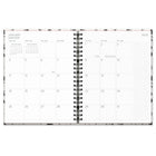 Orange Circle Studio 2026 Extra-Large Spiral Planner - 8.5" x 11" - Smoky Sprigs - Bilingual-Lies flat for ease of writing