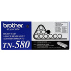 Brother TN580 Black Toner Cartridge, High Yield (TN580)-Superior quality on every page. With reliable, consistent performance, Brother Genuine toner produces premium black & white laser prints in crisp, sharp tones that won’t fade or smudge.
