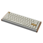 Keychron K2 HE Aluminum Swappable RGB Backlight - Nebula Switch - White (Special Edition)-Compact 75% layout for an efficient and space-saving workflow