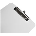 JAM Paper Plastic Clipboards with Low Profile Metal Clip - Letter Size (9 x 12.5) - Clear-Quantity: Sold Individually | Heavy duty clipboards are made from quality plastic and designed to be long lasting.