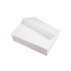 Eco-Packaging Interfold Napkin - 6.75" x 4.5" - White - 6000 Pack-Ideal for restaurants, cafés, catering events, or office pantries